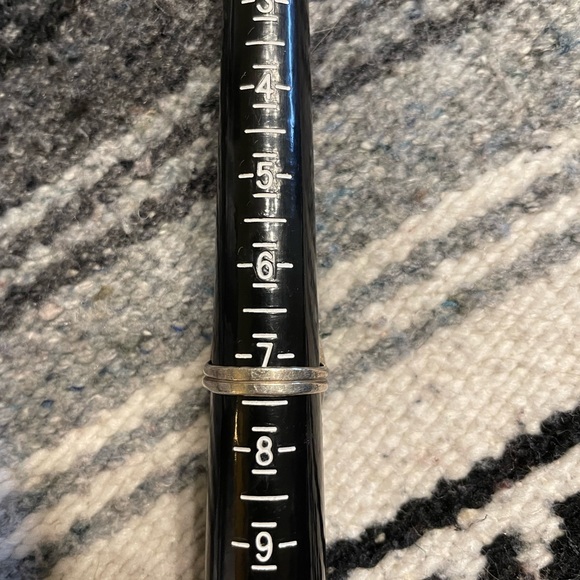 Vintage Native American Style Ring With Turquoise Silver. - Picture 2 of 4